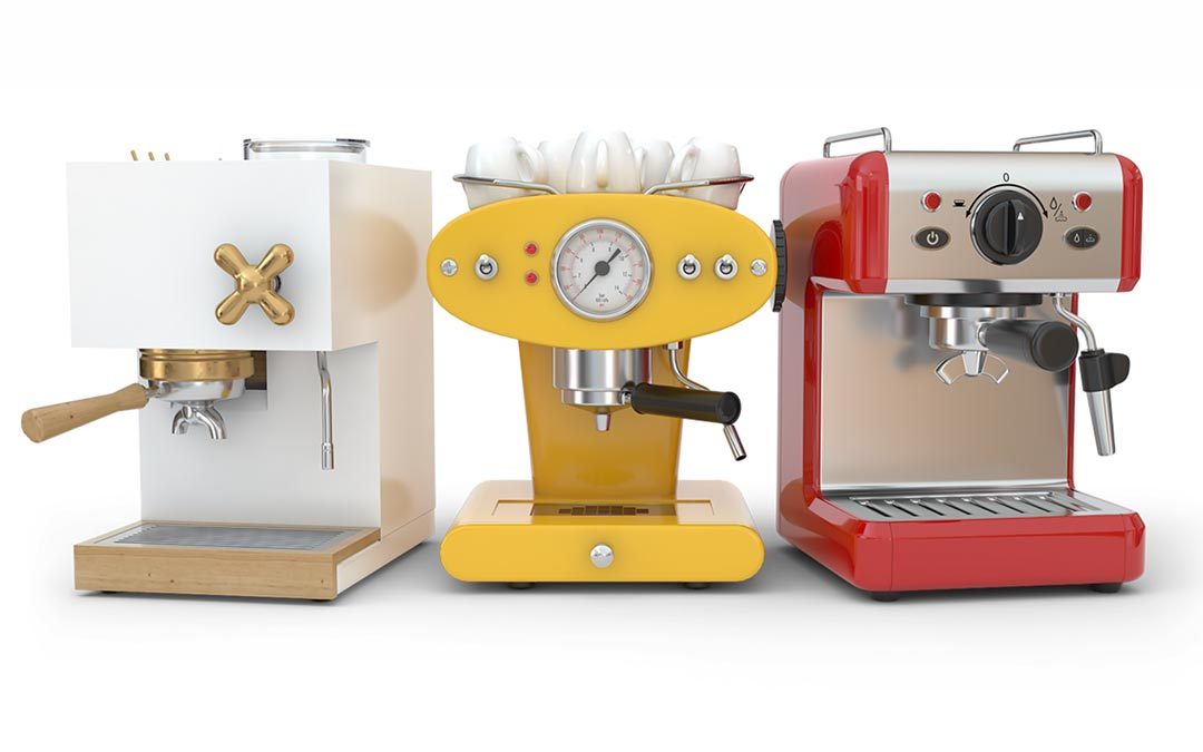 3D augmented reality coffee machines