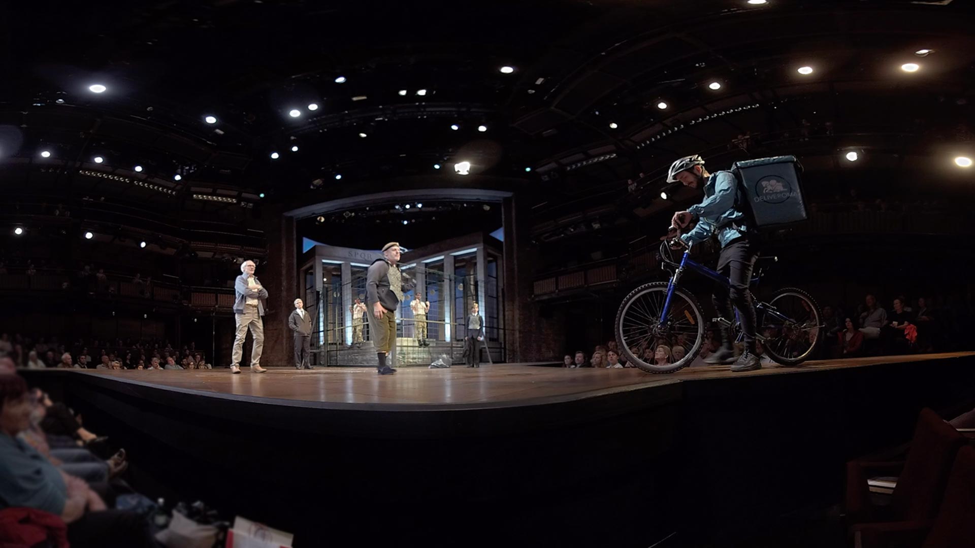 VR view of Shakespeare play