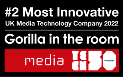 Gorilla in the room- the UK’s second most innovative media company 2022